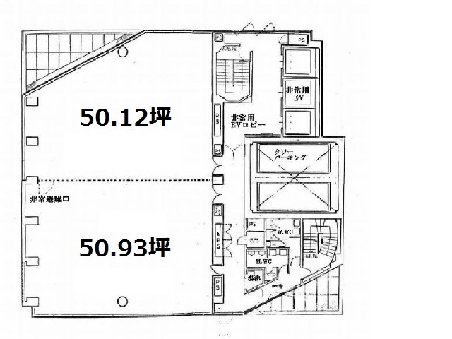 桜橋ＩＭビル基準階間取り図.jpg