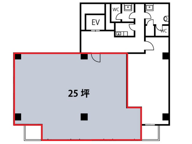 WAKO　KMビル2階25.00坪間取り図.jpg
