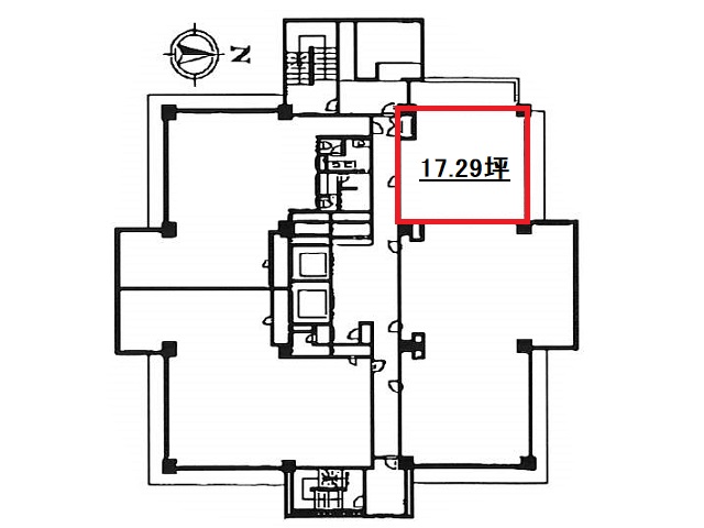 雲竜フレックス西館7F17.29T間取り図.jpg