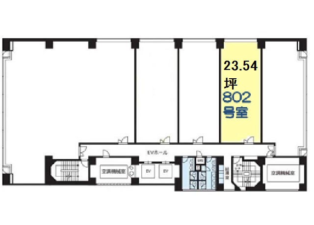 VORT横浜関内Ⅱ８階802号室23.54坪間取り図.jpg