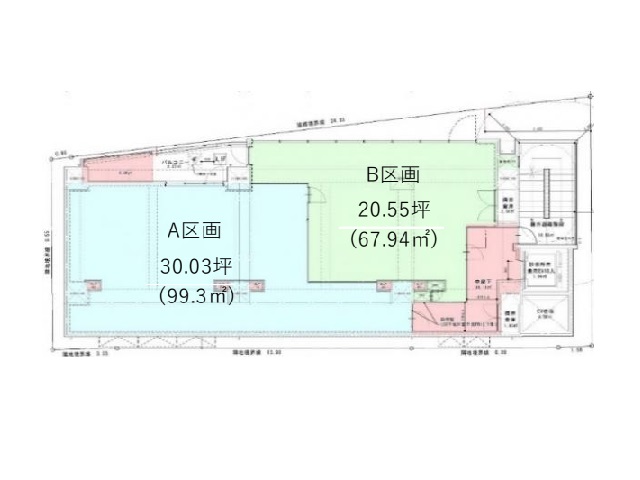 神奈川区鶴屋町クリニックビル計画（仮称）分割間取り図.jpg