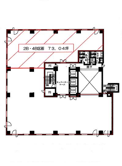 ランディック新橋2・4FB号室間取り図.jpg