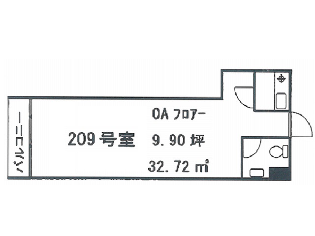 東京セントラル表参道209号室間取り図.jpg