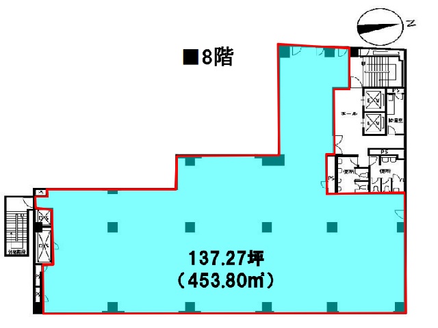 いちご三田ビル8階間取り図.jpg