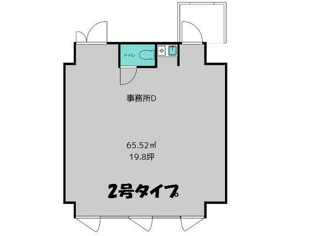 MODERN　BUREAU博多駅前2～10F2号間取り図.jpg