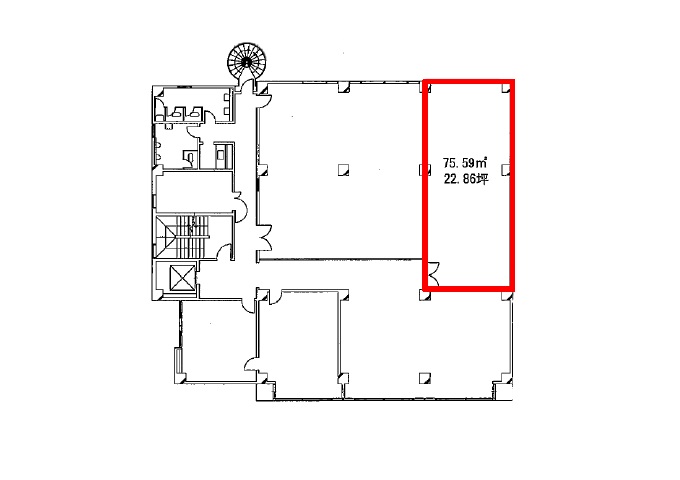 サンビル堺東2F22.86坪　間取り図.jpg