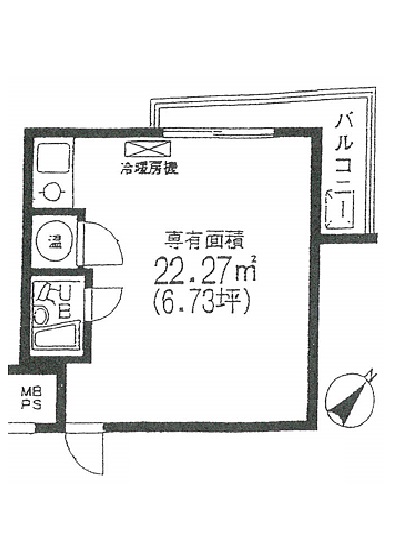 ブルーハイツ茅場町401号室間取り図.jpg