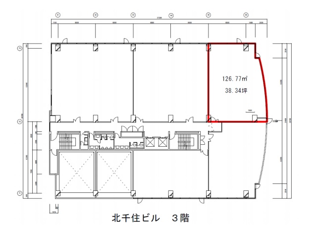 大樹生命北千住ビル3F38.34T間取り図.jpg