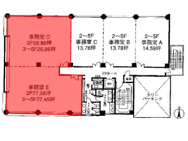 ヨネザワ熊本県庁前ビル3F54間取り図.jpg