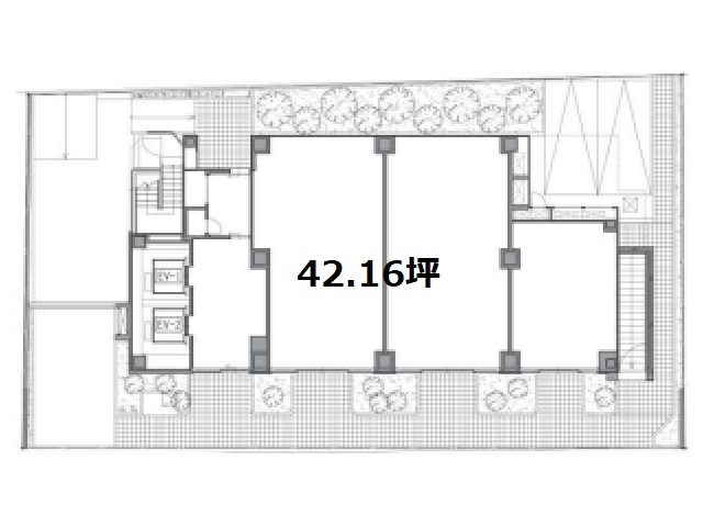 （仮称）赤坂3丁目ホテル計画1Ｆ42.16Ｔ間取り図.jpg