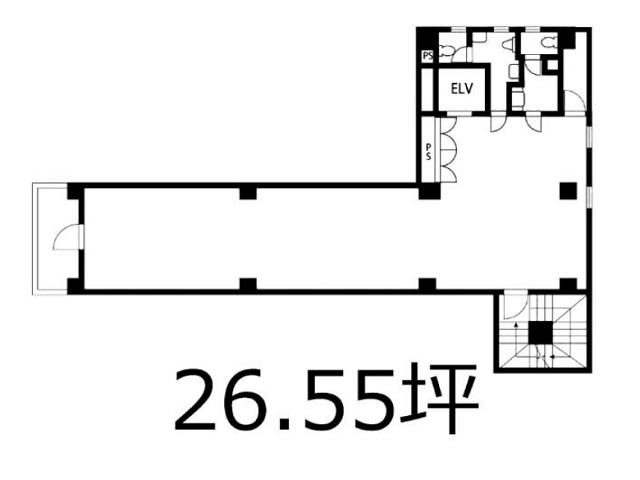 青山シティ2F間取り図26.55T.jpg