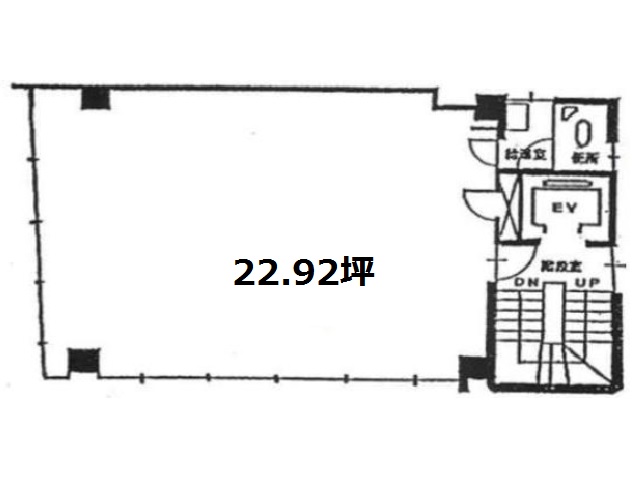 伊藤（日本倍蛎殻町）2F22.92T間取り図.jpg