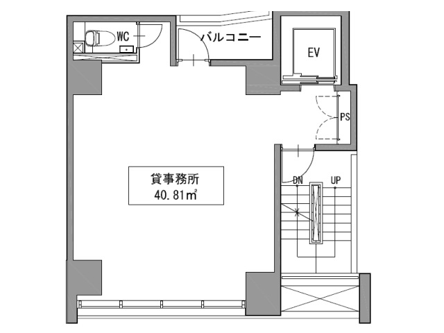 Y.S.K（千駄ヶ谷）基準階12.34T間取り図.jpg