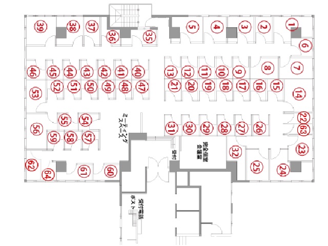 イーオフィスAKIBA3番館（第3東ビル）基準階間取り図.jpg