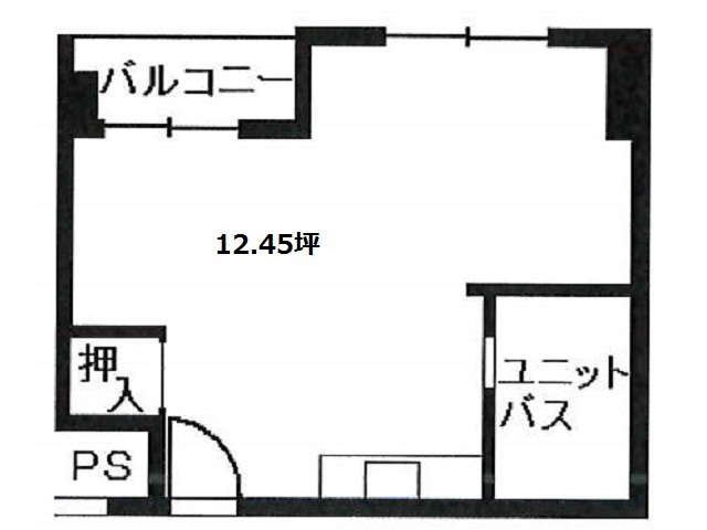 第3丸米ビル 7F12.45T 間取り図.jpg