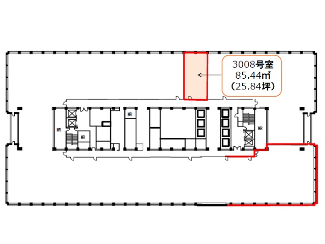 霞が関（3-2-5）3008号室25.84T間取り図.jpg