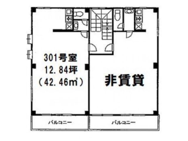 神田五軒町シティ 3F12.84T間取り図.jpg