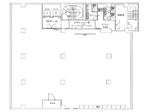 神鋼建設ビル　8階ワンフロア　間取り図.jpg