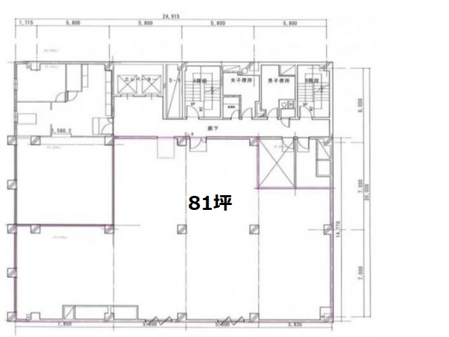 日本精化ビル3F81坪間取り図.jpg