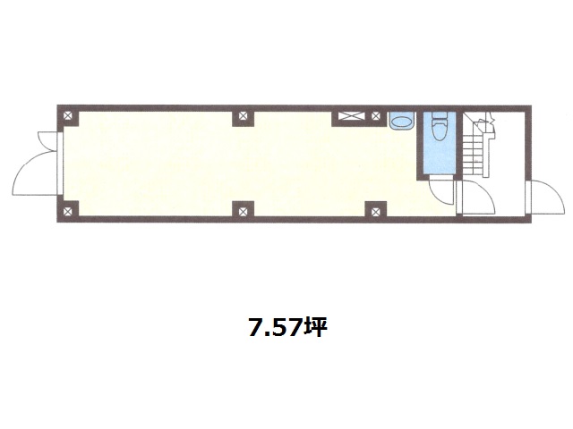 ヴィレッジハウス立石1F7.57T間取り図.jpg