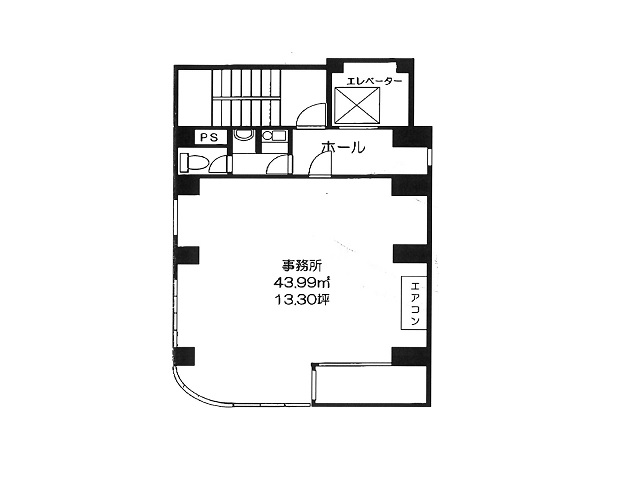 カサイ(八丁堀)2F13.30坪間取り図.jpg