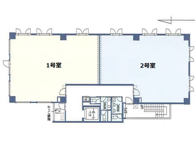 シティオフィス名駅分割案B基準階間取り図.jpg
