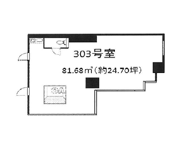 フェルテ中野303号室24.70T間取り図.jpg