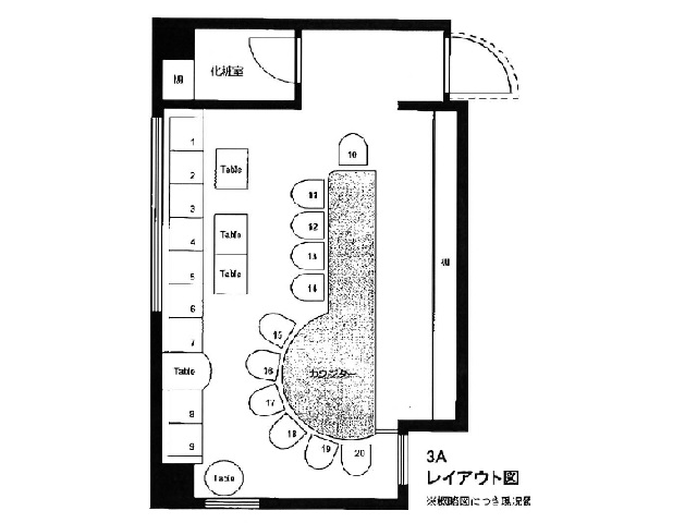 レジョンノールビル　3階　BAR居抜き状態　間取り図.jpg