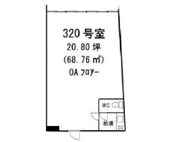 東京セントラル表参道320号室20.80T間取り図.jpg
