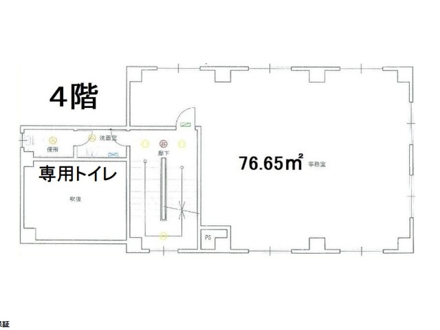 FM Tenroku Exit 13 BLDG4F　間取り図.jpg