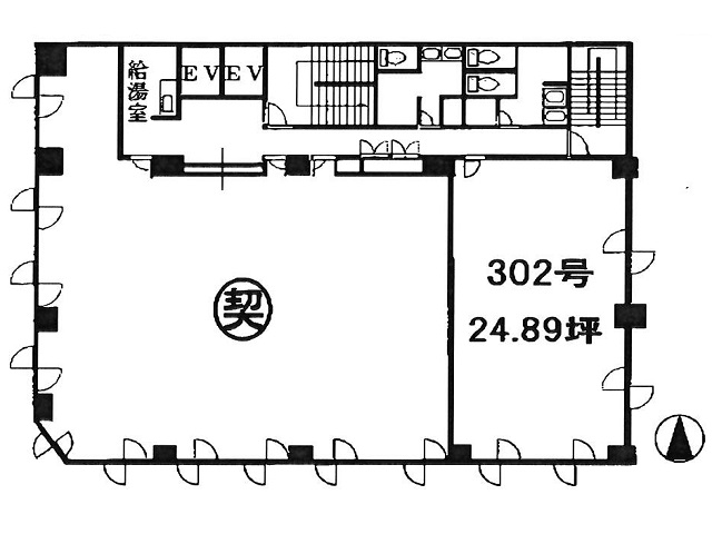 第一住建四ツ橋ビル 3F24.89T 間取り図.jpg