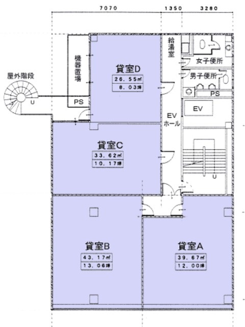 第2ウエノヤビル基準階間取り図.jpg