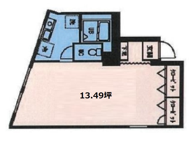 東京セントラル代々木6F13.49T間取り図.jpg
