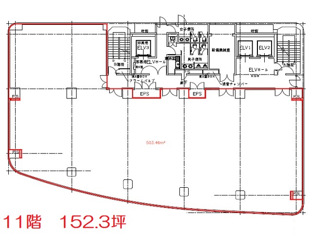 熊本サンニッセイビル間取り図11F152.jpg