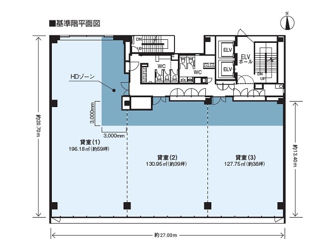 （仮称）伊予銀行福岡ビル基準階間取り図.jpg