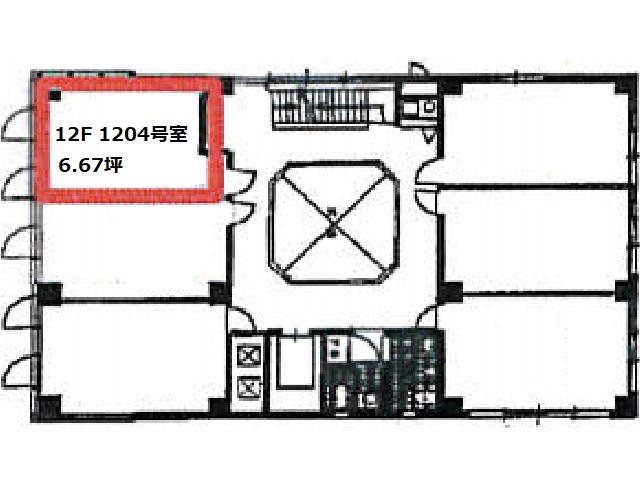 ワークステーション新大阪12F6.67T間取り図2.jpg
