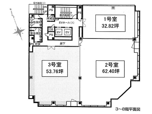 マルイト南堀江パロスビル 3~8F 基準階間取り図.jpg