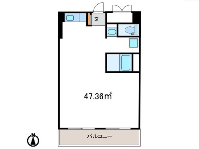 チサンマンション栄リバーパーク11F14.32T間取り図.jpg