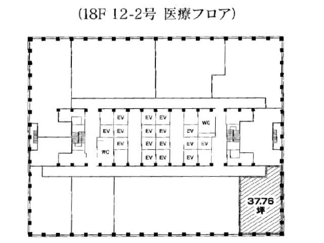 大阪駅前第3ビル18F37.76坪　間取り図.jpg