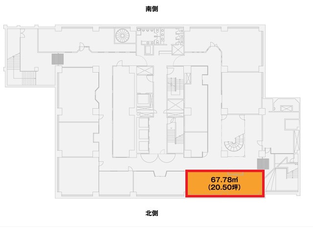 鹿児島中央ビル地下一階20.50坪間取り図.jpg