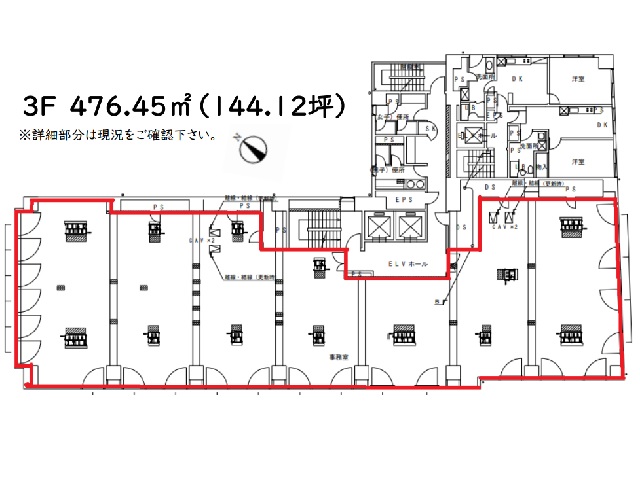ラウンドクロス築地3F144.12T間取り図.jpg