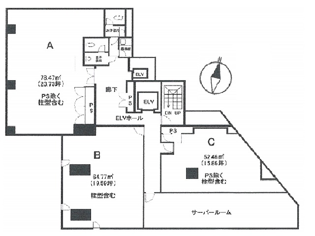 オフィスサークルN五反田3F A-C号室間取り図.jpg