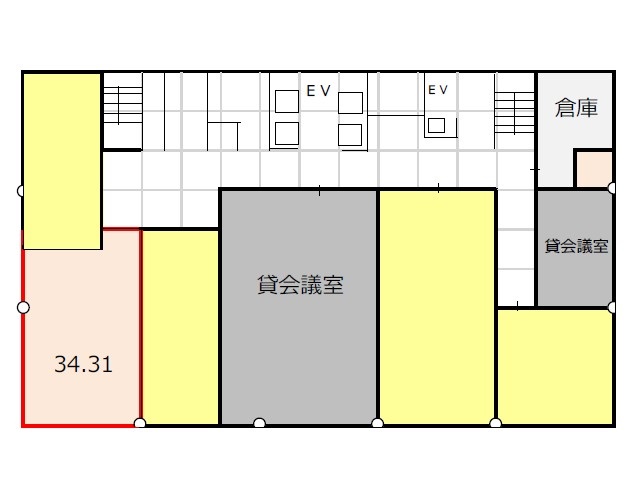 NTTクレド岡山ビル8F34.31T間取り図.jpg