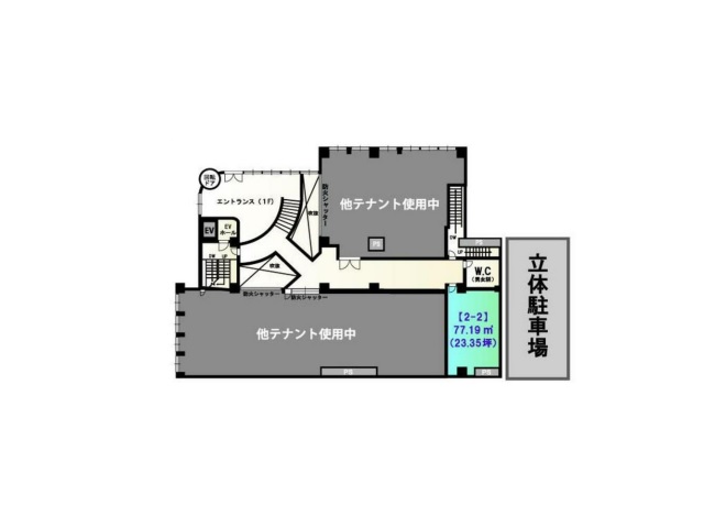 埼玉県 2階 23.35坪の間取り図