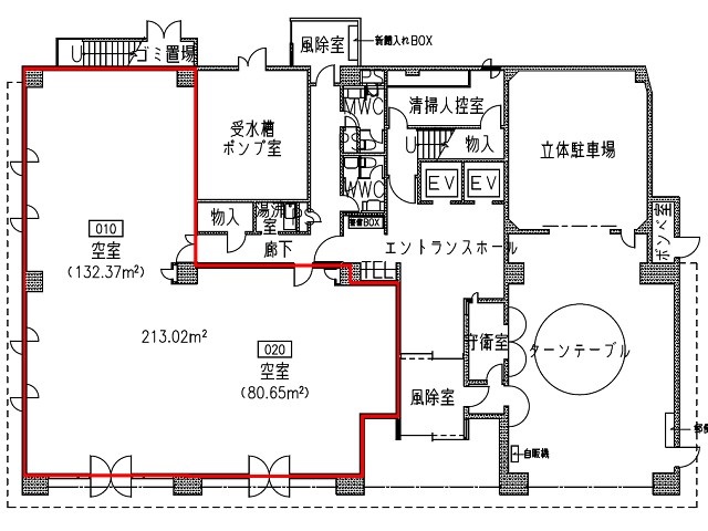 松江大同生命1階64.44坪間取り図.jpg