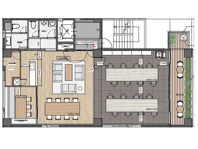 THEGATE水道橋基準階間取り図.jpg