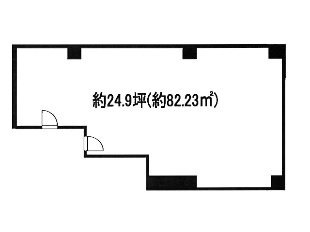 サザン京都駅前　3F3B号室　24.9T　間取り図.jpg