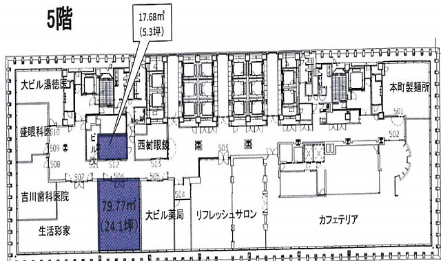 中之島ダイビル 5F5.30T 間取り図.jpg