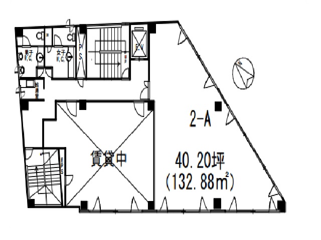 土浦タマキ2F-A室 40.20T間取り図.jpg