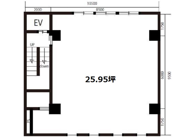 十字屋(神田駿河台）25.95T基準階間取り図.jpg